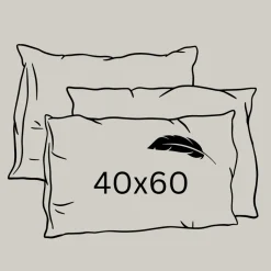 Kissenfüllung Gänse- und Entenfedern 40 x 60 cm