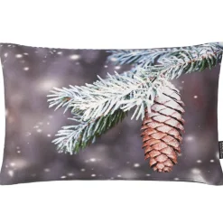 Kissenhülle Weihnachtswald 27x43 cm