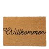 Kokos Fußmatte Willkommen