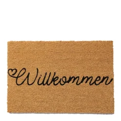 Kokos Fußmatte Willkommen