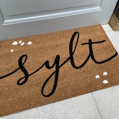 Kokos-Fußmatte Sylt naturfarben