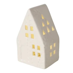 LED Porzellanhaus Branches weiß