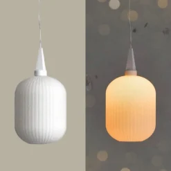 Leuchtschirm Kürbis Wellen klein