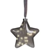 Micro LED Stern Funkeleffekt zum Aufhängen anthrazit