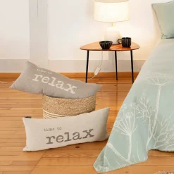 Nordic Kissen Time to relax cremefarben 26 x 60 cm