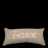Nordic Kissen Time to relax beige 26 x 60 cm