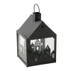 Nordic Laterne City schwarz