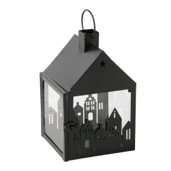 Nordic Laterne City schwarz