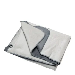 Nordic Wohndecke Faulpelz Hellgrau