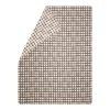 Nordic Wohndecke Herzen allover beige