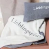 Nordic Wohndecke Lieblingsplatz beige-grau