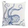 NOVA Kissenhülle Oktopus blau 50 x 50 cm