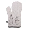 Ofenhandschuh Kaninchen beige