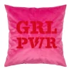 Pad Kissenhülle Girl power 45 x 45 cm hot pink