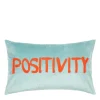 Pad Kissenhülle Positivity 60 x 35 cm mint
