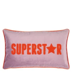 Pad Kissenhülle Superstar 50 x 30 cm lilafarben
