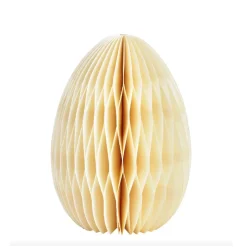 Papier Osterei weiß mittel