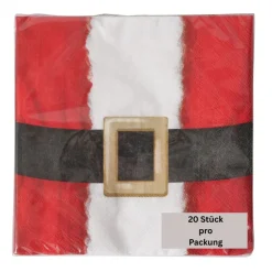 Papierservietten Weihnachtsmann