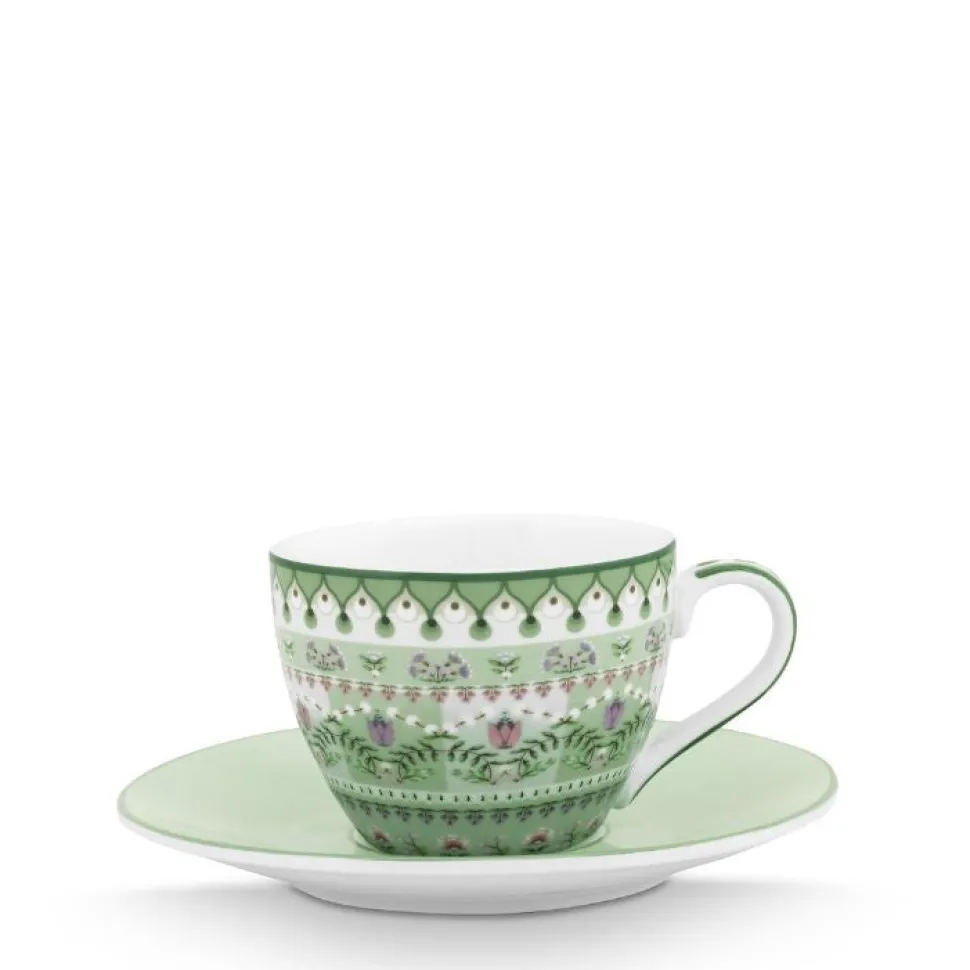 pip_studio_espresso_tasse_SKU6zi2M2Vf0p_0.webp Pip Studio Espresso Tasse & Untertasse Lily & Lotus Moon Delight hellgrün
