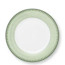 Pip Studio Essteller Lily & Lotus gemustert hellgrün 23 cm