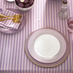 Pip Studio Essteller Lily & Lotus lila gemustert 26,5 cm