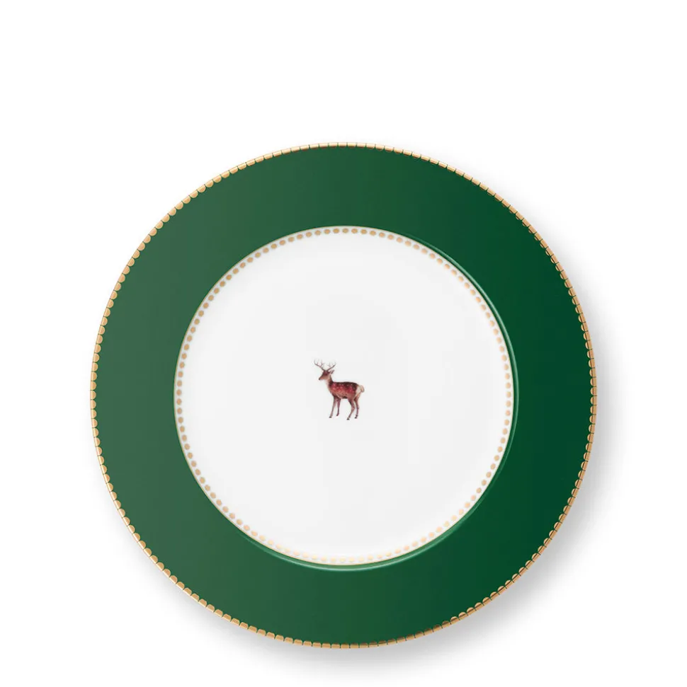 pip_studio_frhstcksteller_SKUBQv2mO9bW0_0.webp Pip Studio Frühstücksteller Love Birds dunkelgrün 21 cm