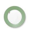 Pip Studio Frühstücksteller Lily & Lotus uni hellgrün 21 cm