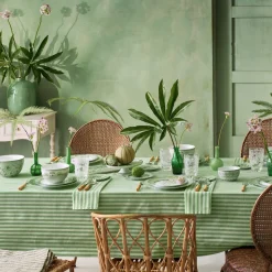 Pip Studio Frühstücksteller Lily & Lotus uni hellgrün 21 cm