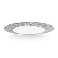 Pip Studio Frühstücksteller Flower Festival hellblau 21 cm