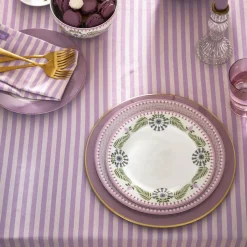 Pip Studio Frühstücksteller Lily & Lotus Blüte lila 23 cm