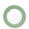 Pip Studio Frühstücksteller Lily & Lotus uni hellgrün 23 cm