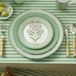Pip Studio Frühstücksteller Lily & Lotus hellgrün 21 cm
