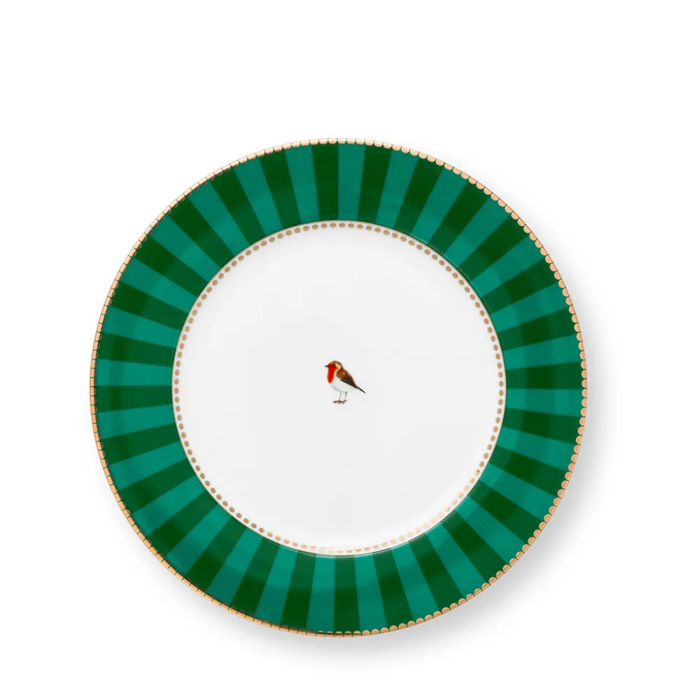pip_studio_frhstcksteller_SKUyyotrNUFVx_0.webp Pip Studio Frühstücksteller Love Birds Streifen grün 21 cm