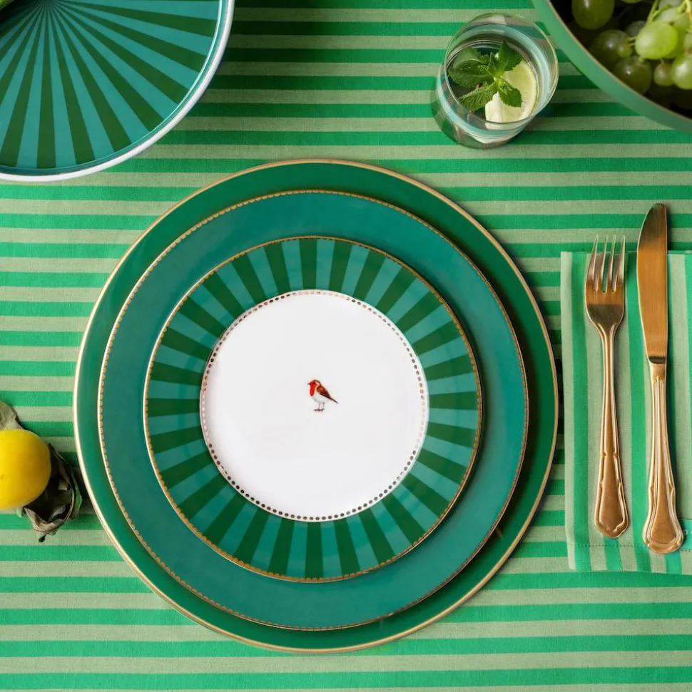 pip_studio_frhstcksteller_SKUyyotrNUFVx_2.webp Pip Studio Frühstücksteller Love Birds Streifen grün 21 cm