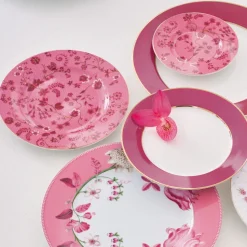 Pip Studio Gebäckteller Jolie Blumen rosa 17 cm