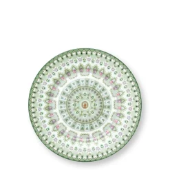 Pip Studio Gebäckteller Lily & Lotus Moon Delight hellgrün 17 cm