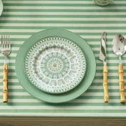 Pip Studio Gebäckteller Lily & Lotus Moon Delight hellgrün 17 cm