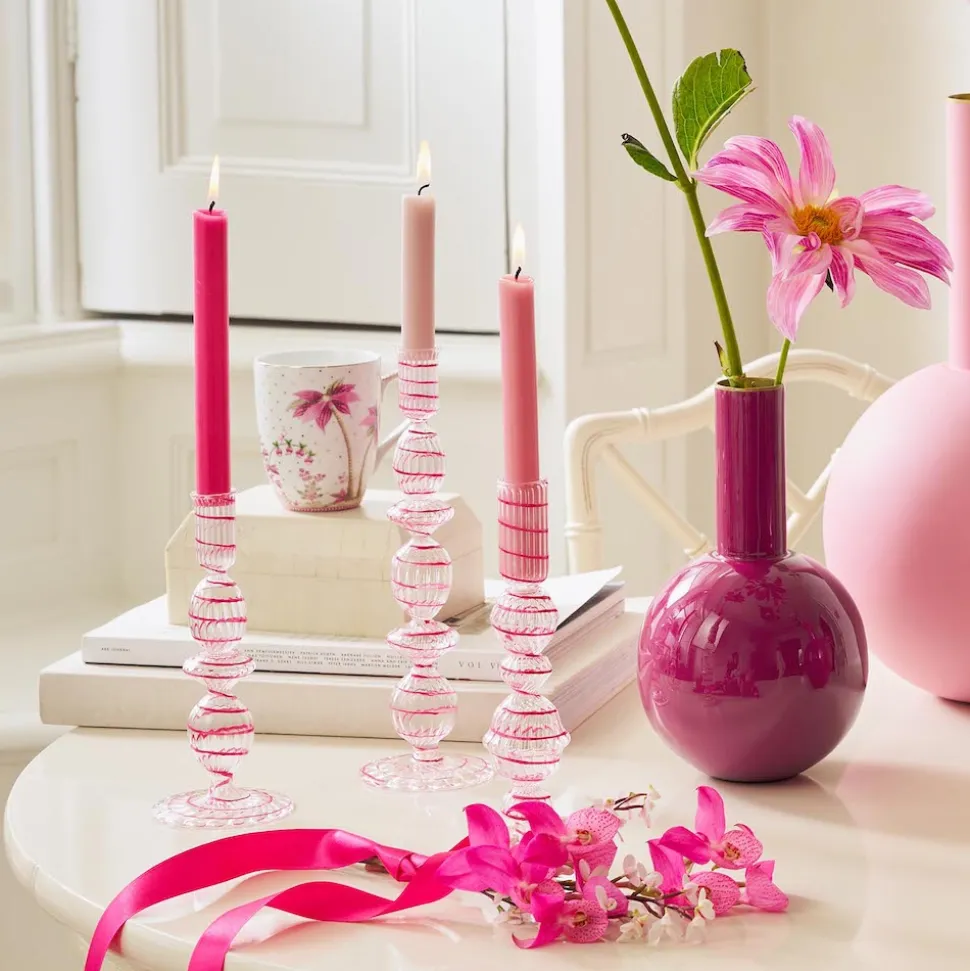 pip_studio_kerzenhalter_g_SKU2HhTWbVs0F_1.webp Pip Studio Kerzenhalter Glas gedreht rosa 22 cm