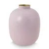 Pip Studio Metallvase helllila 32 cm matt
