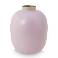 Pip Studio Metallvase helllila 32 cm matt