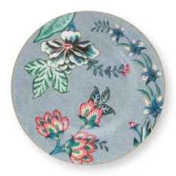 Pip Studio Petit Four Teller Flower Festival hellblau 12 cm