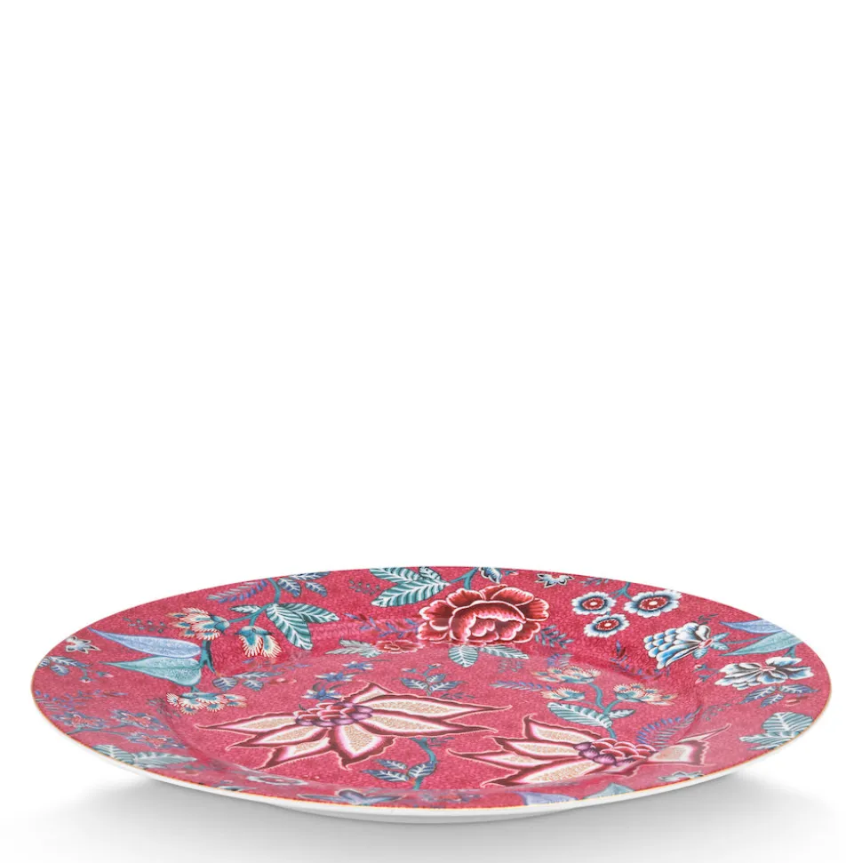 pip_studio_platzteller_fl_SKUb7SdTOIMLT_1.webp Pip Studio Platzteller Flower Festival Dunkelrosa 32 cm