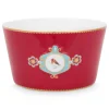 Pip Studio Schale Love Birds Medaillon rot groß