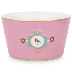 Pip Studio Schale Love Birds Medaillon rosa groß