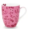 Pip Studio Tasse Jolie Blumen rosa groß