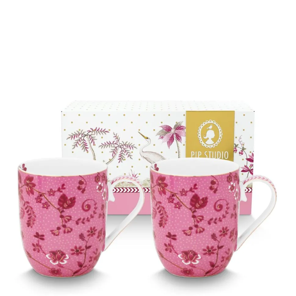 pip_studio_tasse_jolie_bl_SKUzIhJ0WFZHa_0.webp Pip Studio Tasse Jolie Blumen 2er-Set rosa klein