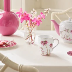 Pip Studio Tasse Jolie Punkte goldfarben rosa groß