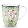 Pip Studio Tasse Lily & Lotus hellgrün groß