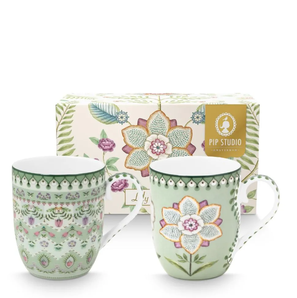 pip_studio_tasse_lily__lo_SKU9zU46HtvL0_0.webp Pip Studio Tasse Lily & Lotus 2er-Set hellgrün klein