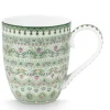 Pip Studio Tasse Lily & Lotus Moon Delight hellgrün XL